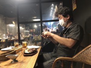 お疲れ様会