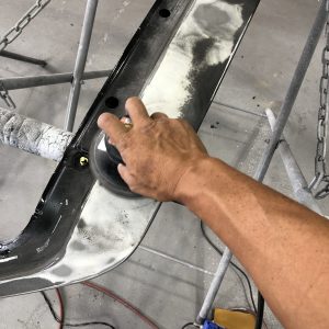 リアハッチの修理