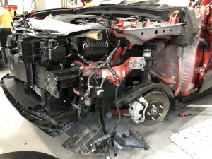 ＣＸ３０の前方修理