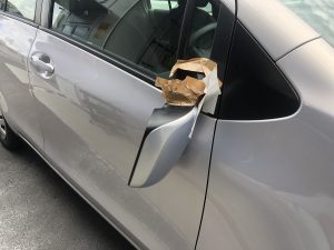 ドアミラー交換