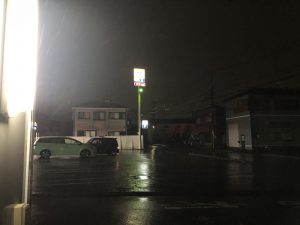 雨の一日
