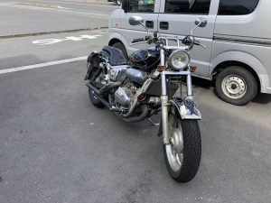 ホンダ・マグナのパーツ修理