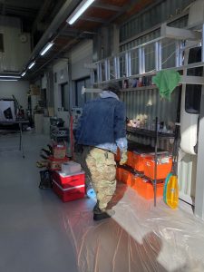 友人のハイエース
