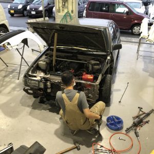 ＡＥ８６左前ヒット