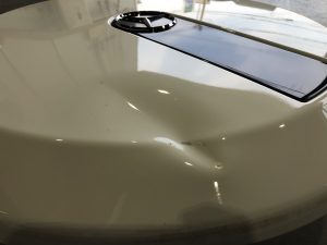 タイヤカバーの修理