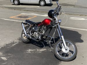 バイクのパーツ塗装