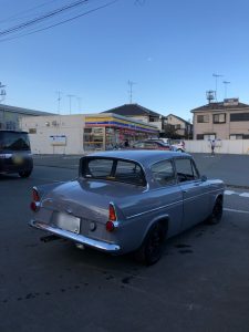 アングリアの錆穴修理　相模原市　板金塗装