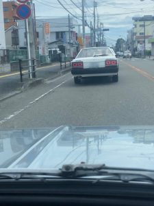 スカイラインＲＳターボに出会う