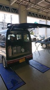アトレーのバックドア交換