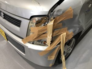 車検取り立てのワゴンRが