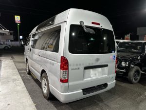 社会福祉法人様のハイエース