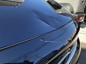 ホンダフィットのヘコミ修理