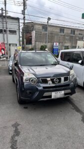 弊社でご購入していただいたエクストレイルの納車