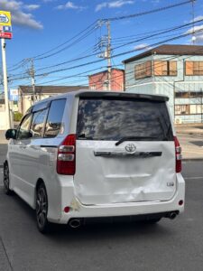 後ろから追突
