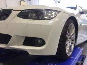 バンパー下部の修理