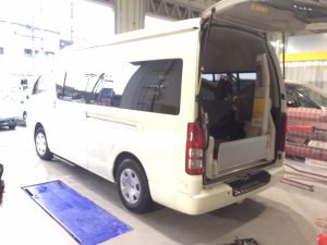 福祉車両の修理