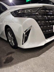 40系 アルファードのバンパー修理