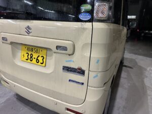 商品車になるスペーシア