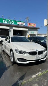 弊社でご購入していただいたBMW 420iのご納車