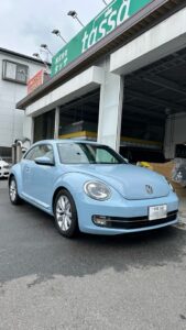 弊社でご購入していただいたビートルのご納車