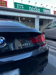 BMW640iバンパー修理