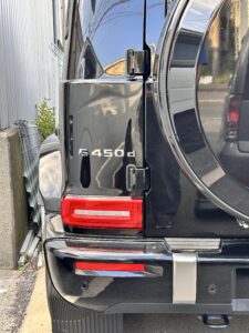 ゲレンデヴァーゲンのオーバーフェンダー修理