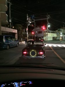 家路に向かう途中